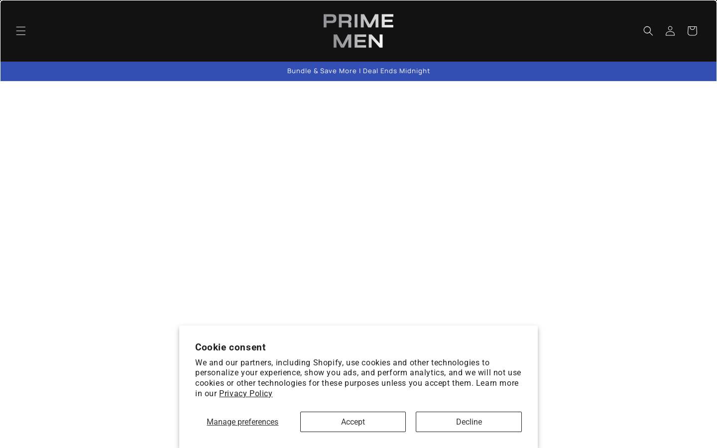 tryprime.co homepage screenshot