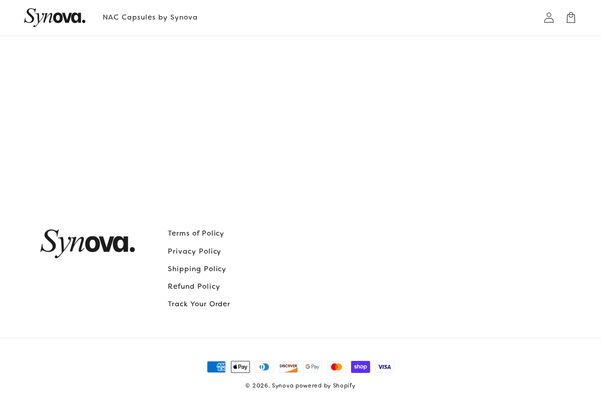 Trysynova homepage screenshot