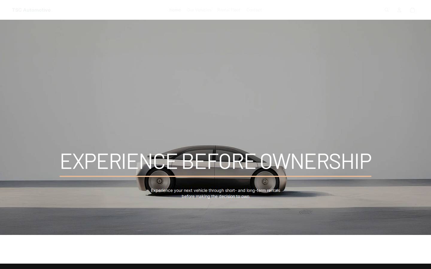 tscauto.com homepage screenshot