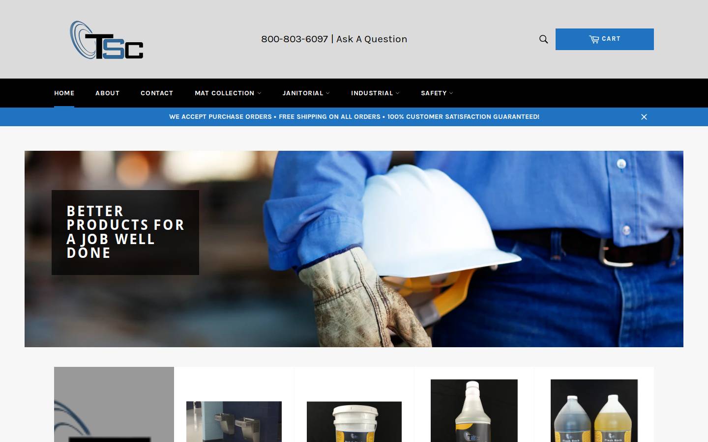 tsconline.net homepage screenshot