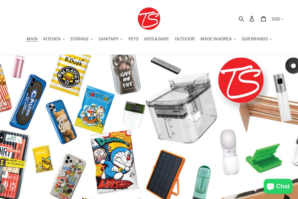 tsdirect.sg homepage screenshot