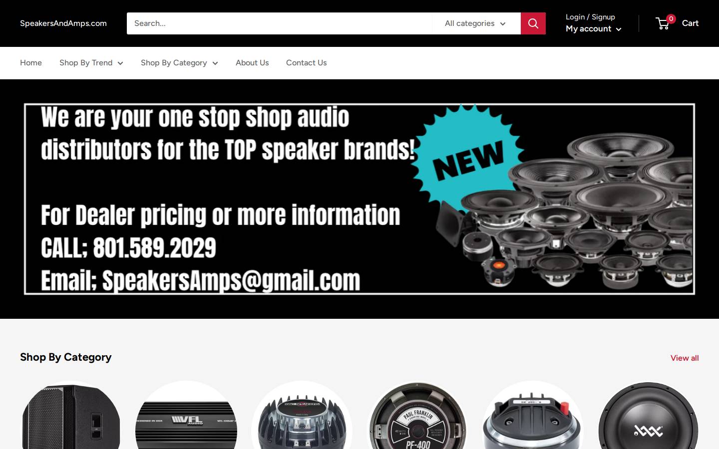 tsgaudio.org homepage screenshot