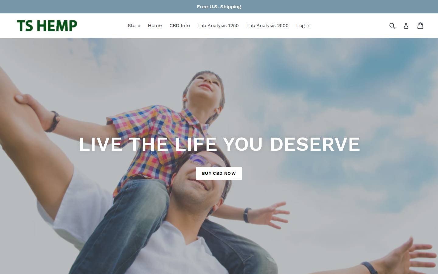 tshemp.com homepage screenshot