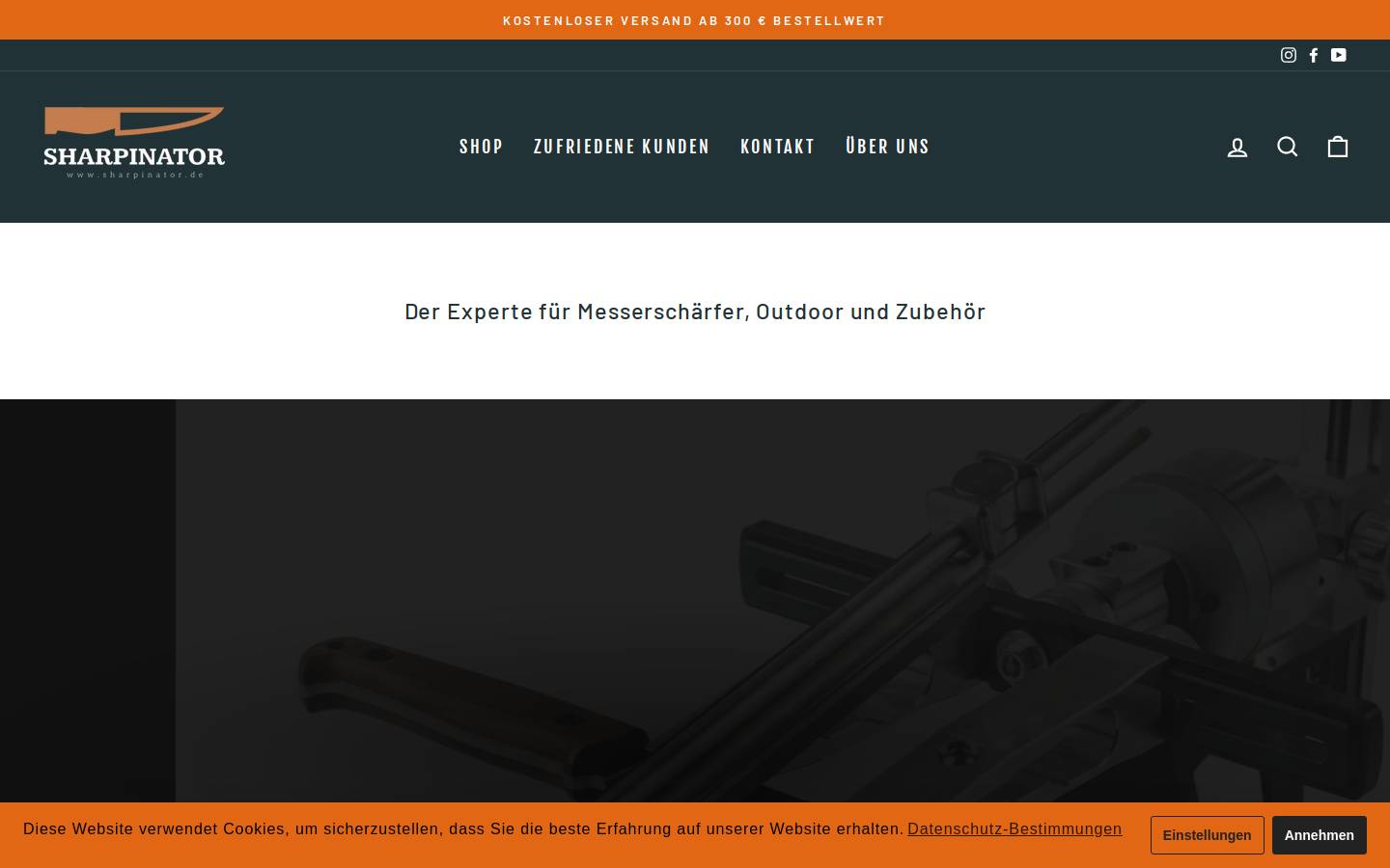 tsprof.de homepage screenshot