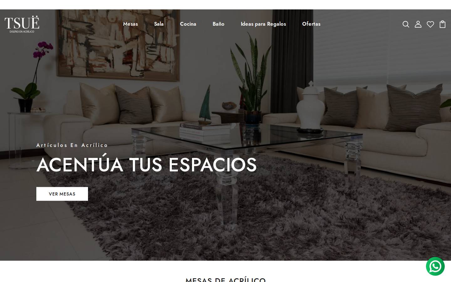 tsue.mx homepage screenshot