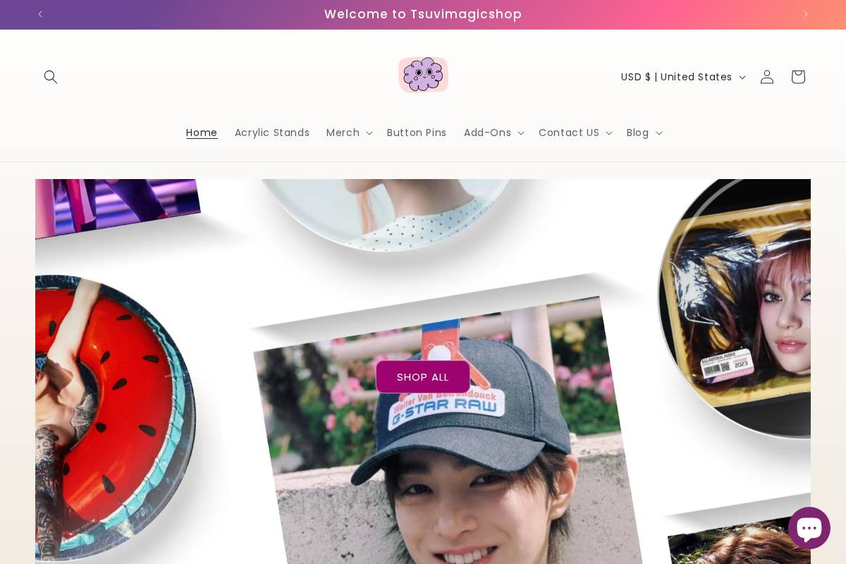 tsuvishop.com homepage screenshot