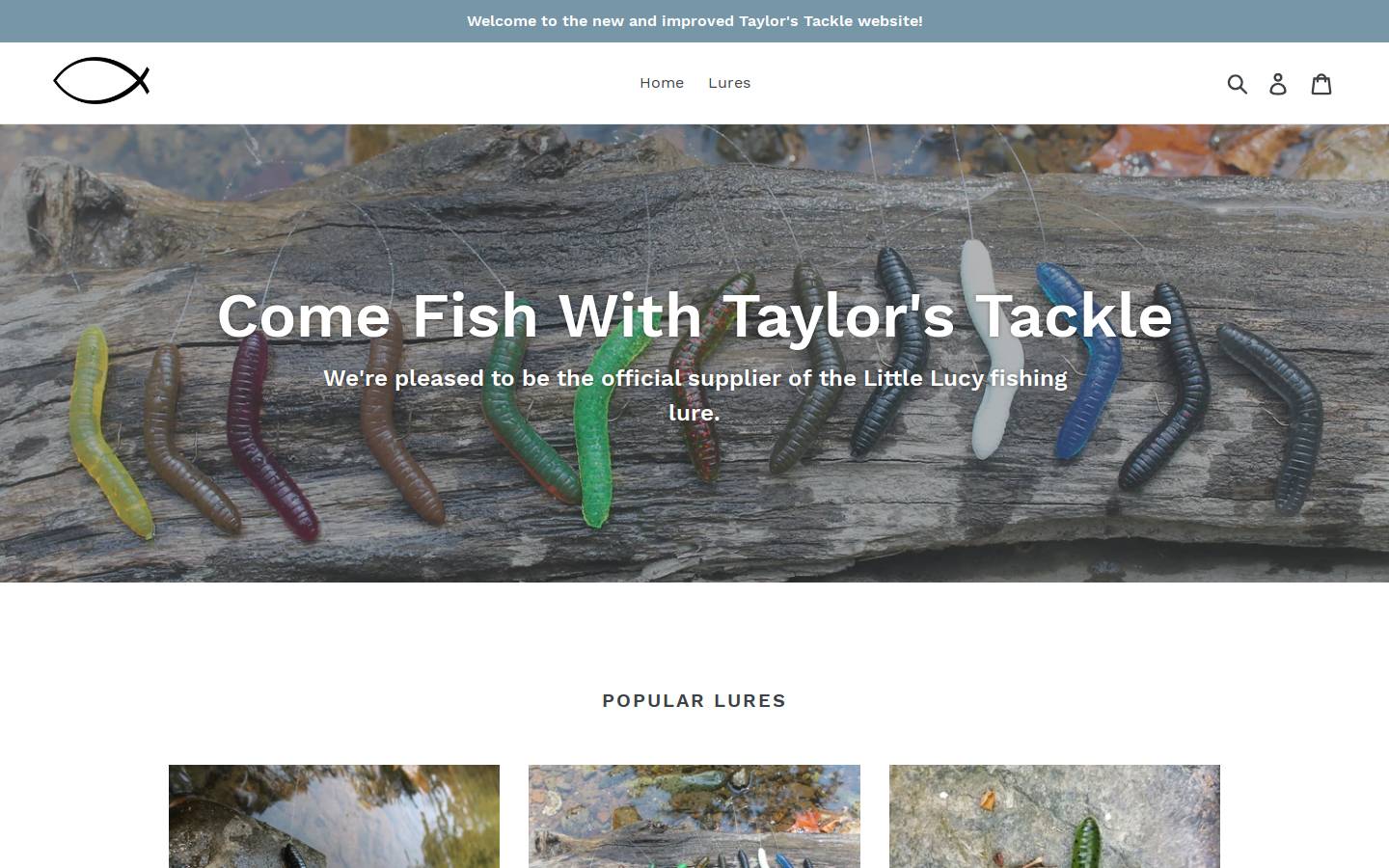 ttackle.com homepage screenshot