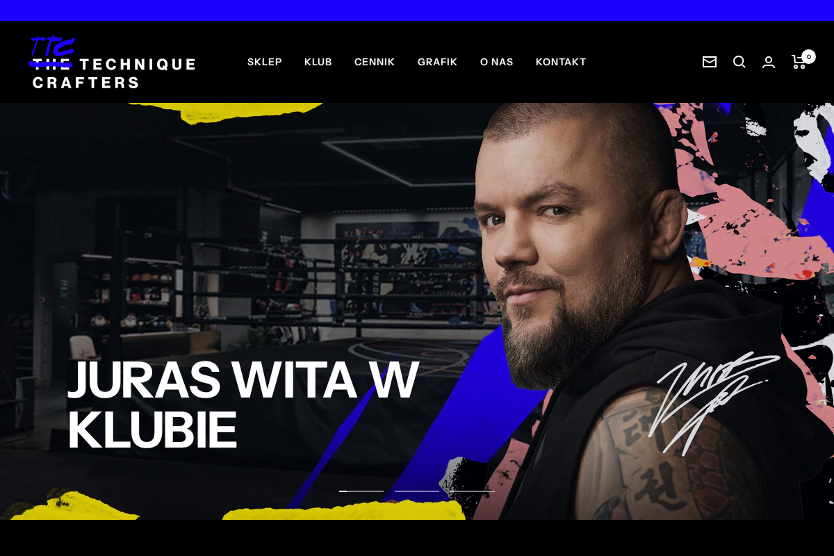 ttcboxing.com homepage screenshot