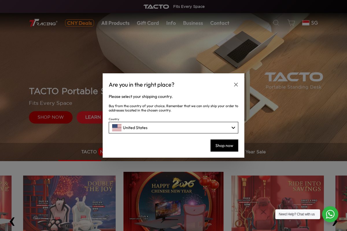 ttracing.sg homepage screenshot