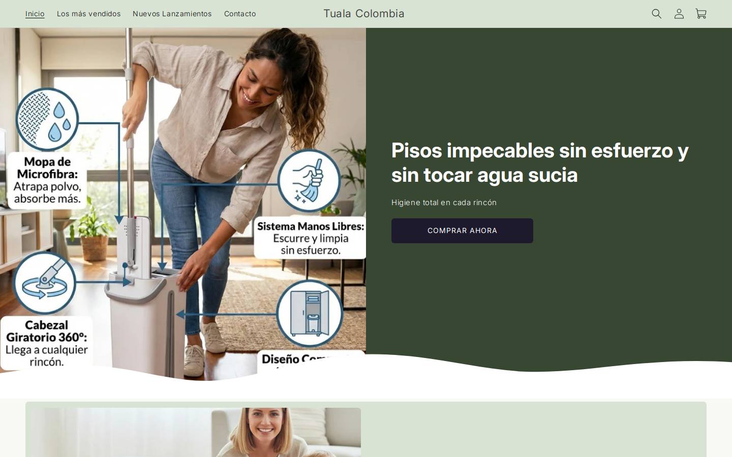 tuala.co homepage screenshot
