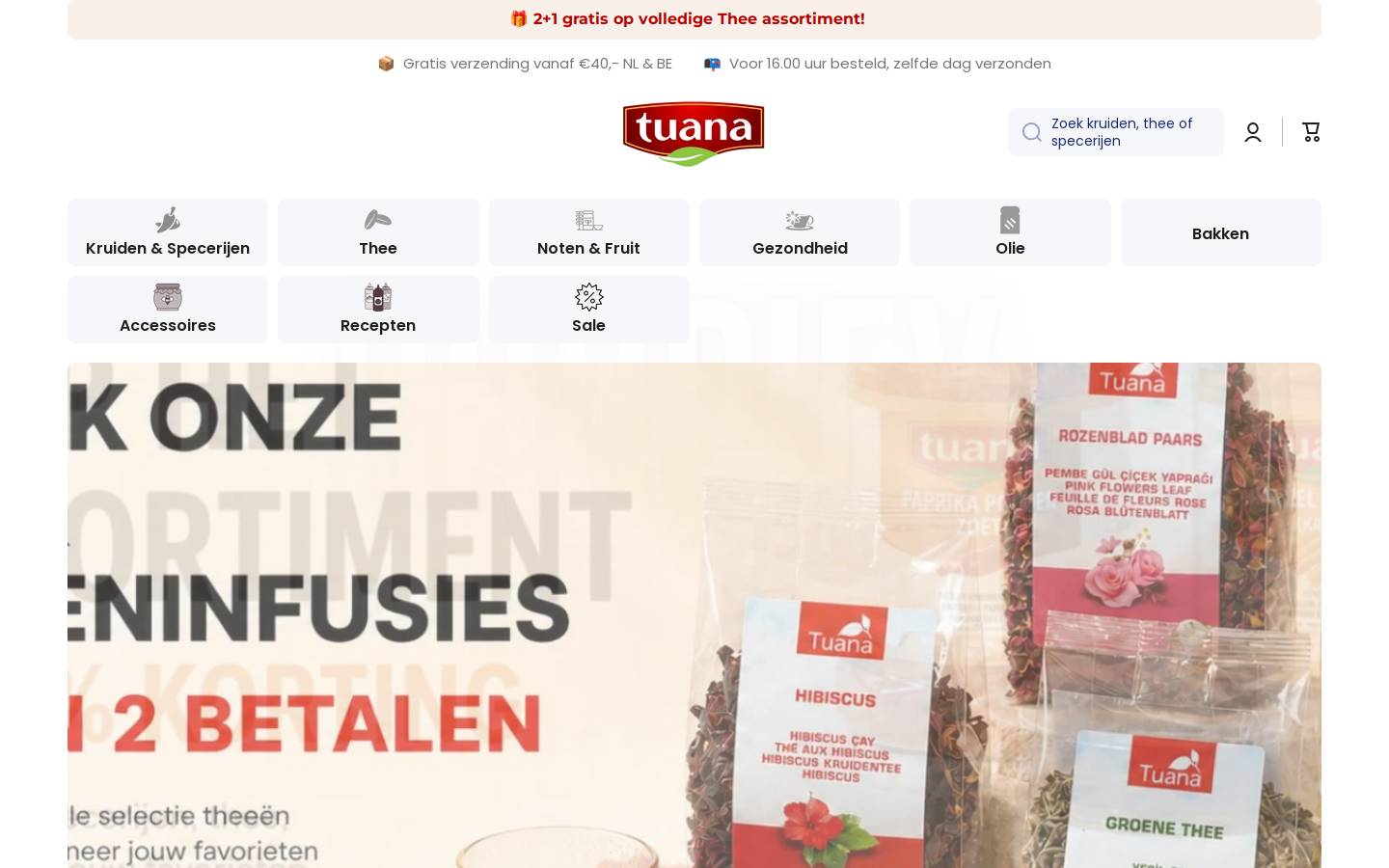 Tuanashop homepage screenshot