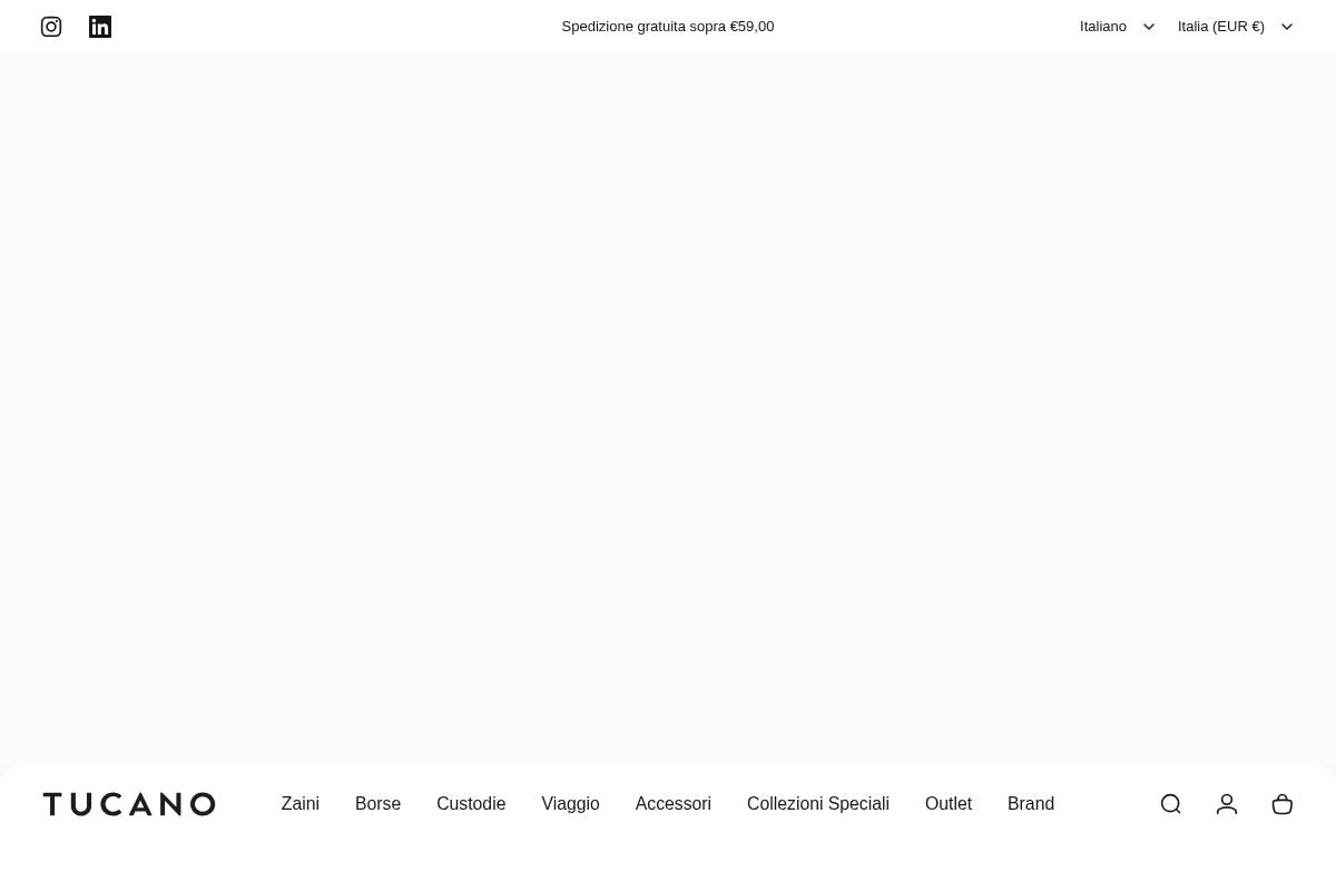 Tucano homepage screenshot