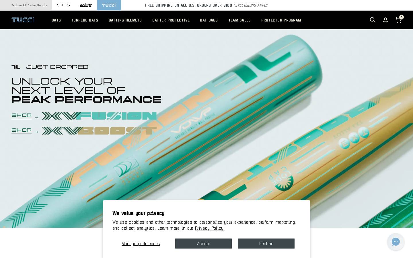 tuccilimited.com homepage screenshot