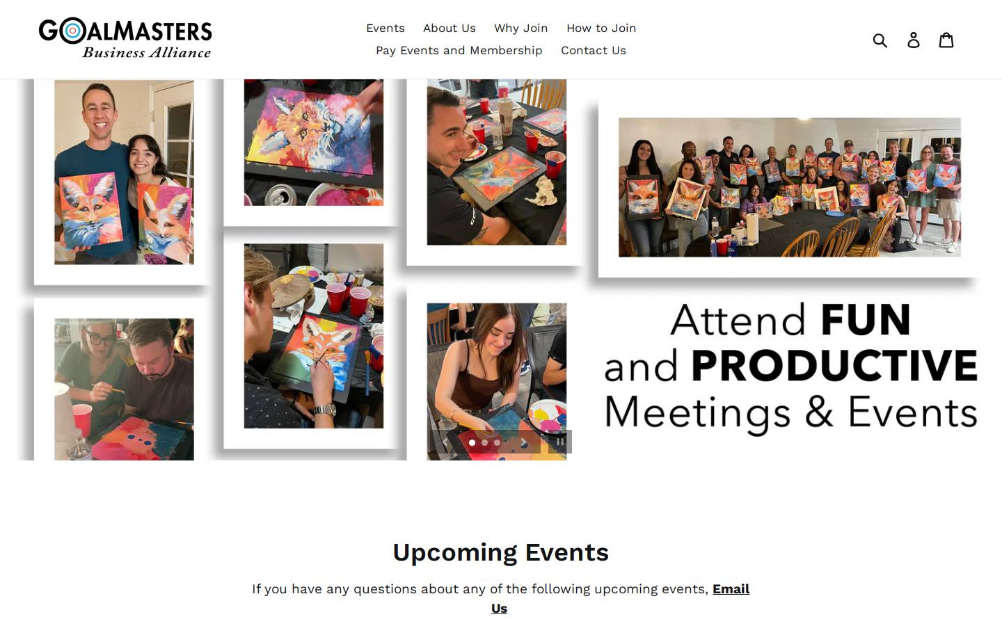 tucsongoalmasters.com homepage screenshot