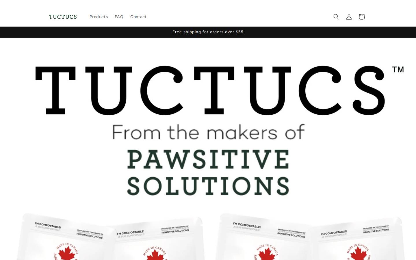 tuctucs.com homepage screenshot