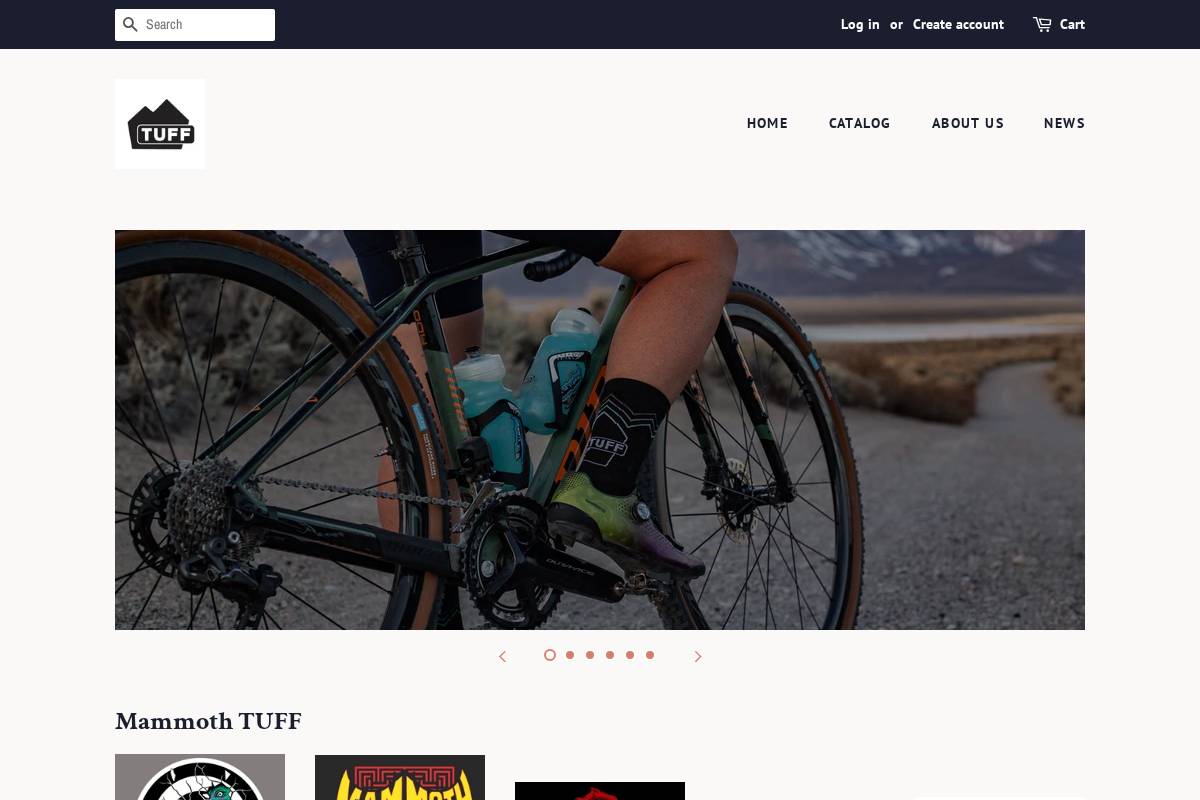 tuffaf.net homepage screenshot