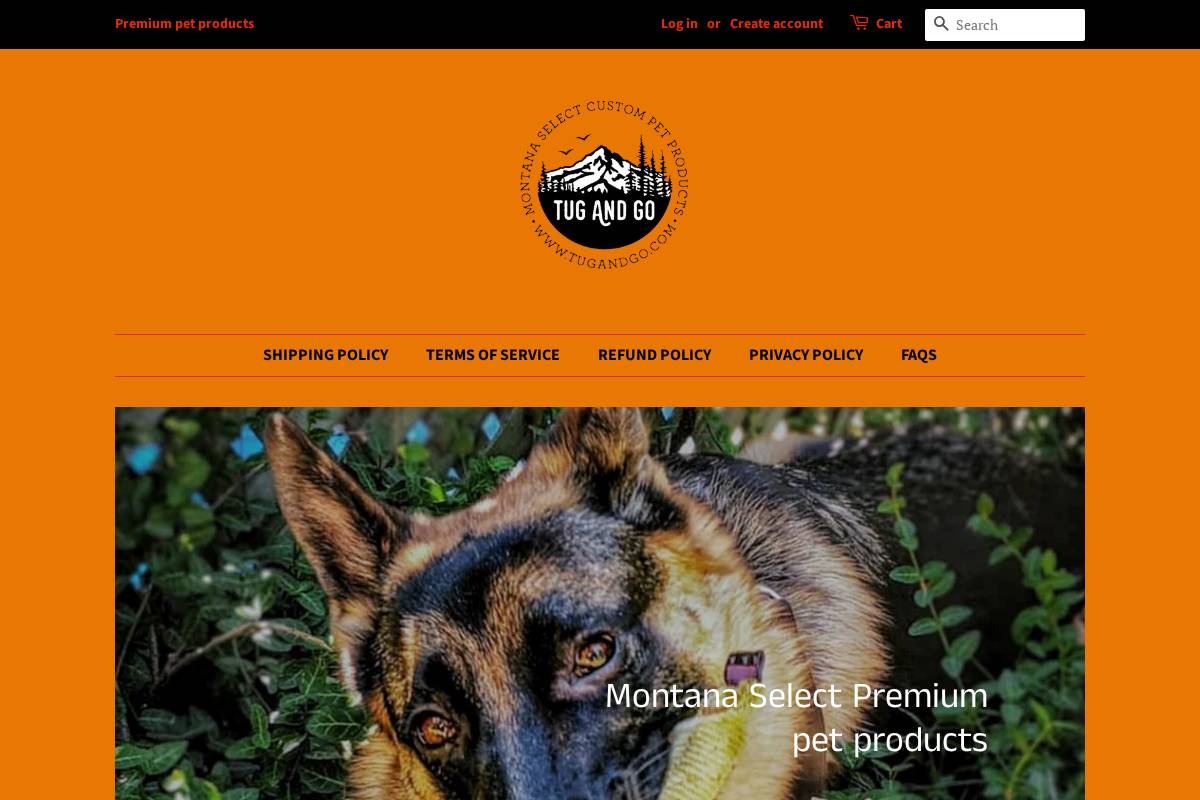 tugandgo.com homepage screenshot