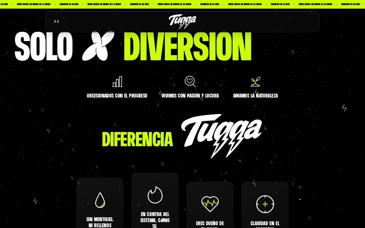 tugga.shop homepage screenshot