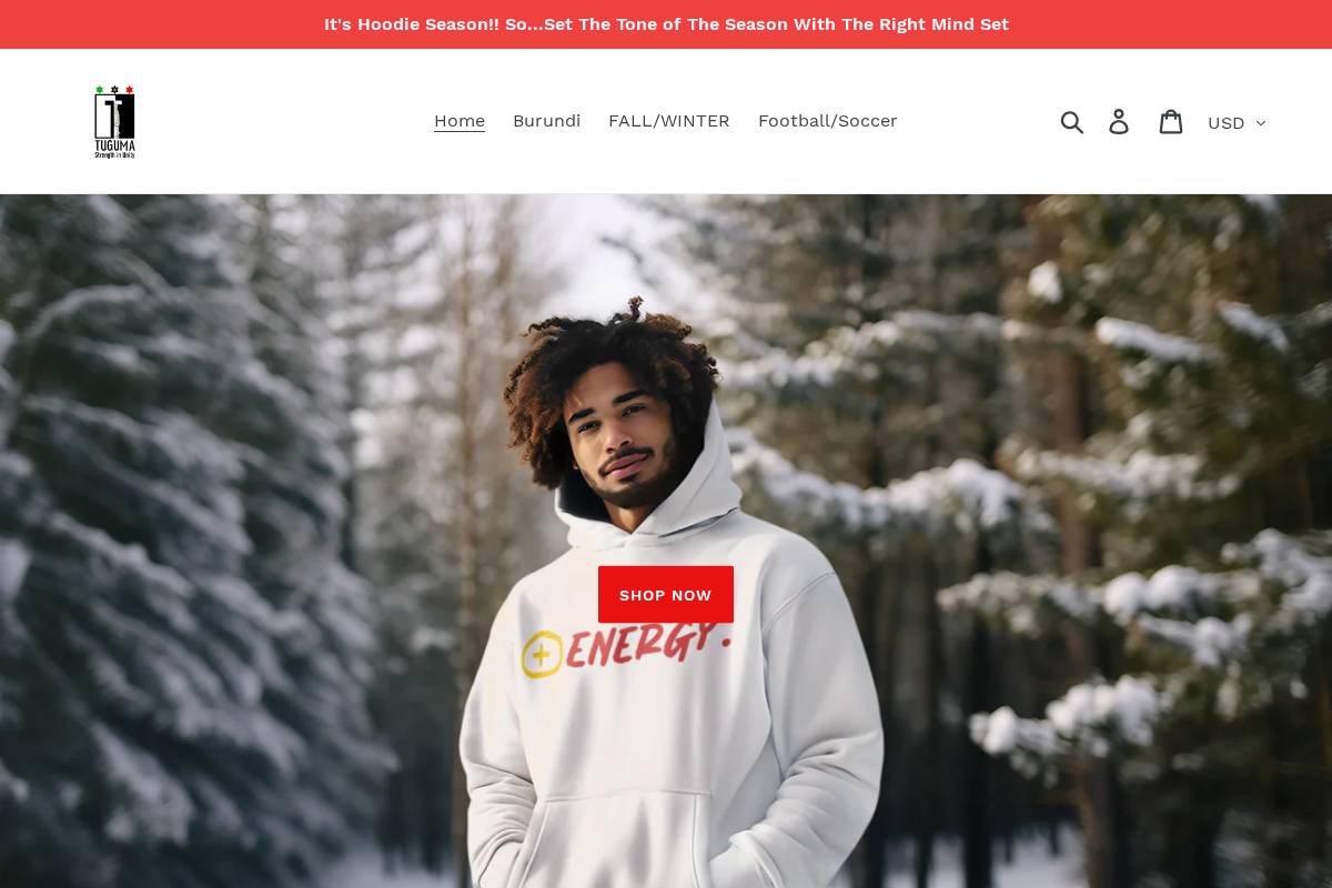 tuguma.com homepage screenshot