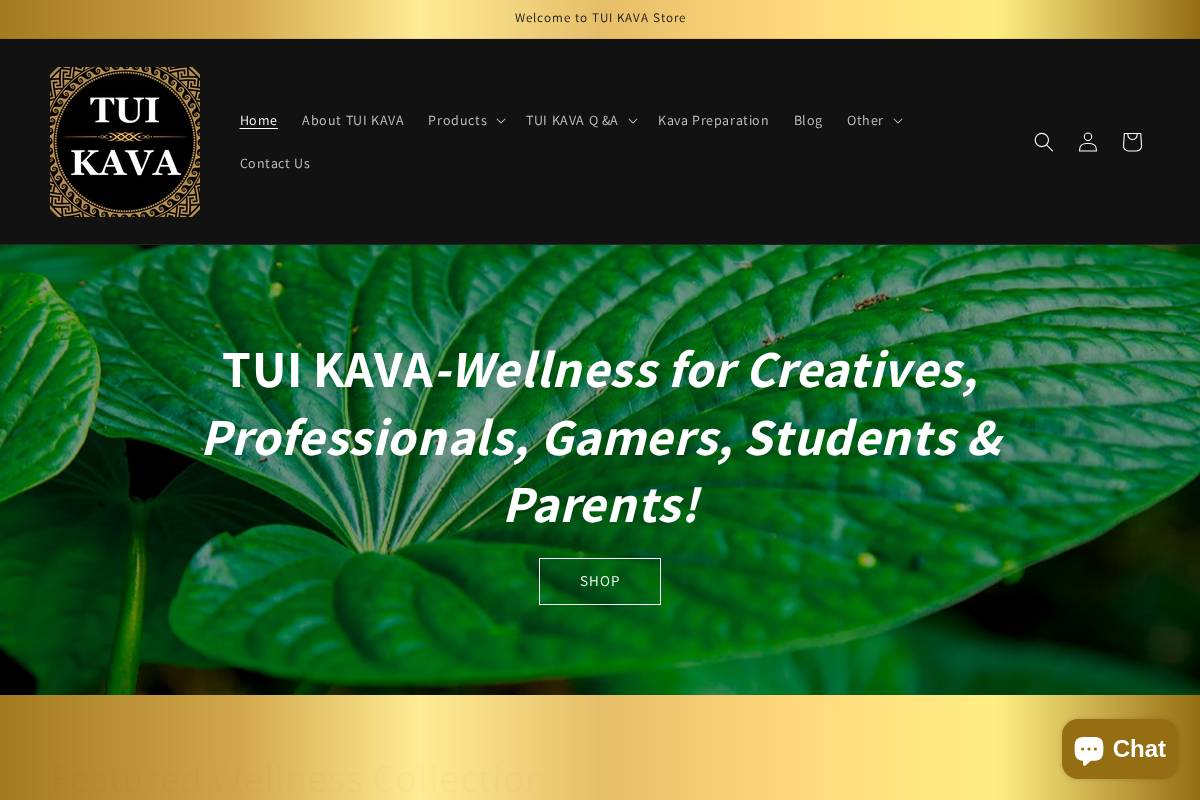 tuikava.org homepage screenshot