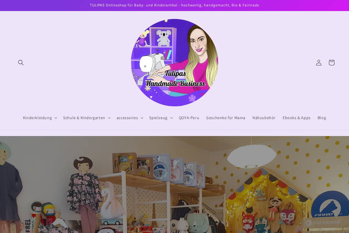 Tulipas Berlin homepage screenshot