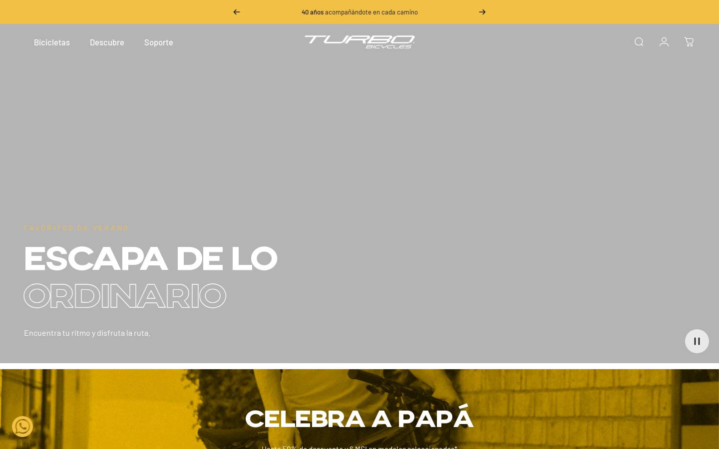 turbo.mx homepage screenshot