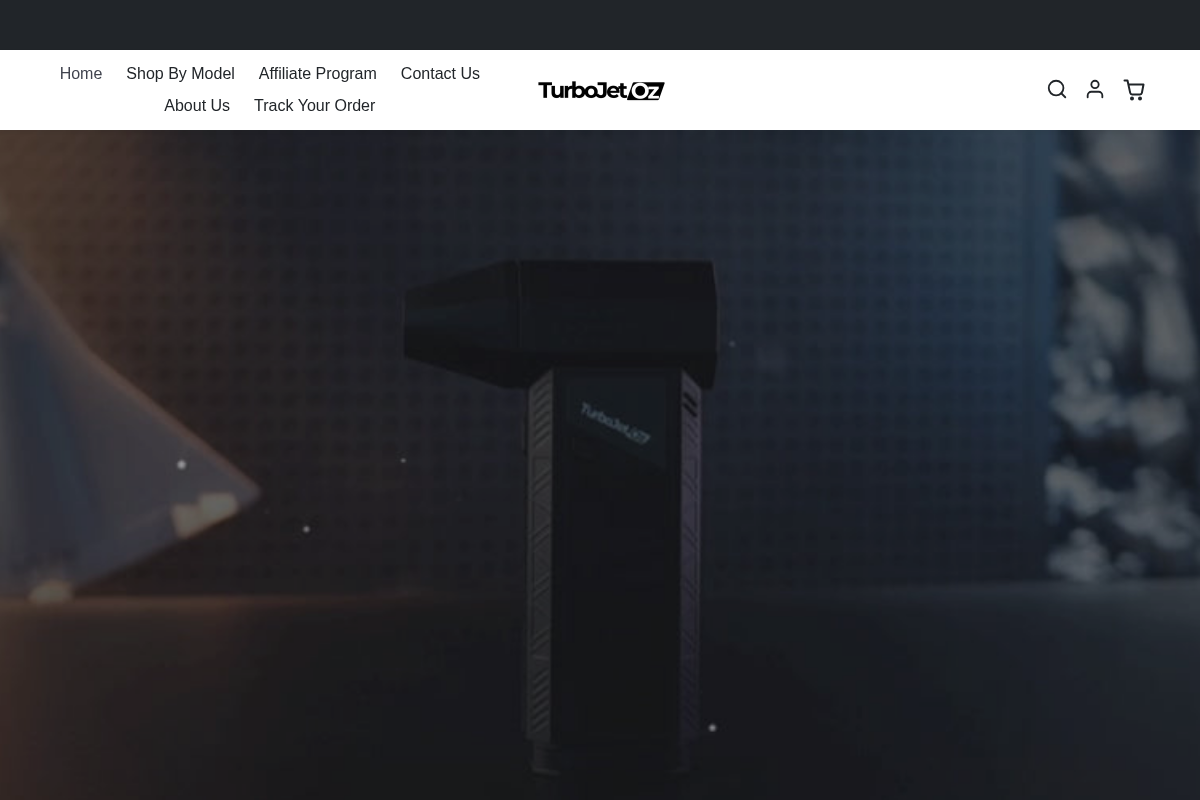 Turbojet Oz homepage screenshot