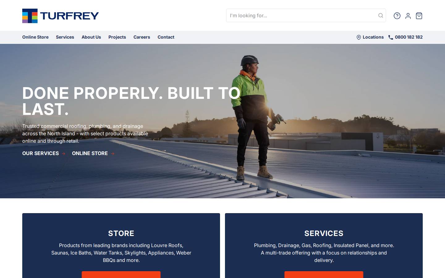 turfrey.co.nz homepage screenshot