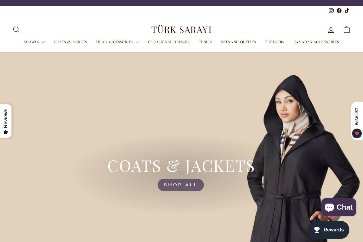 turksarayi.com homepage screenshot