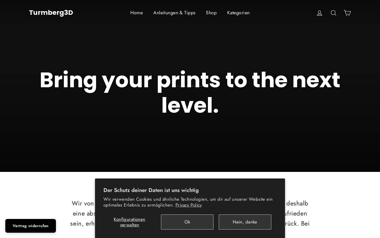 turmberg3d.com homepage screenshot