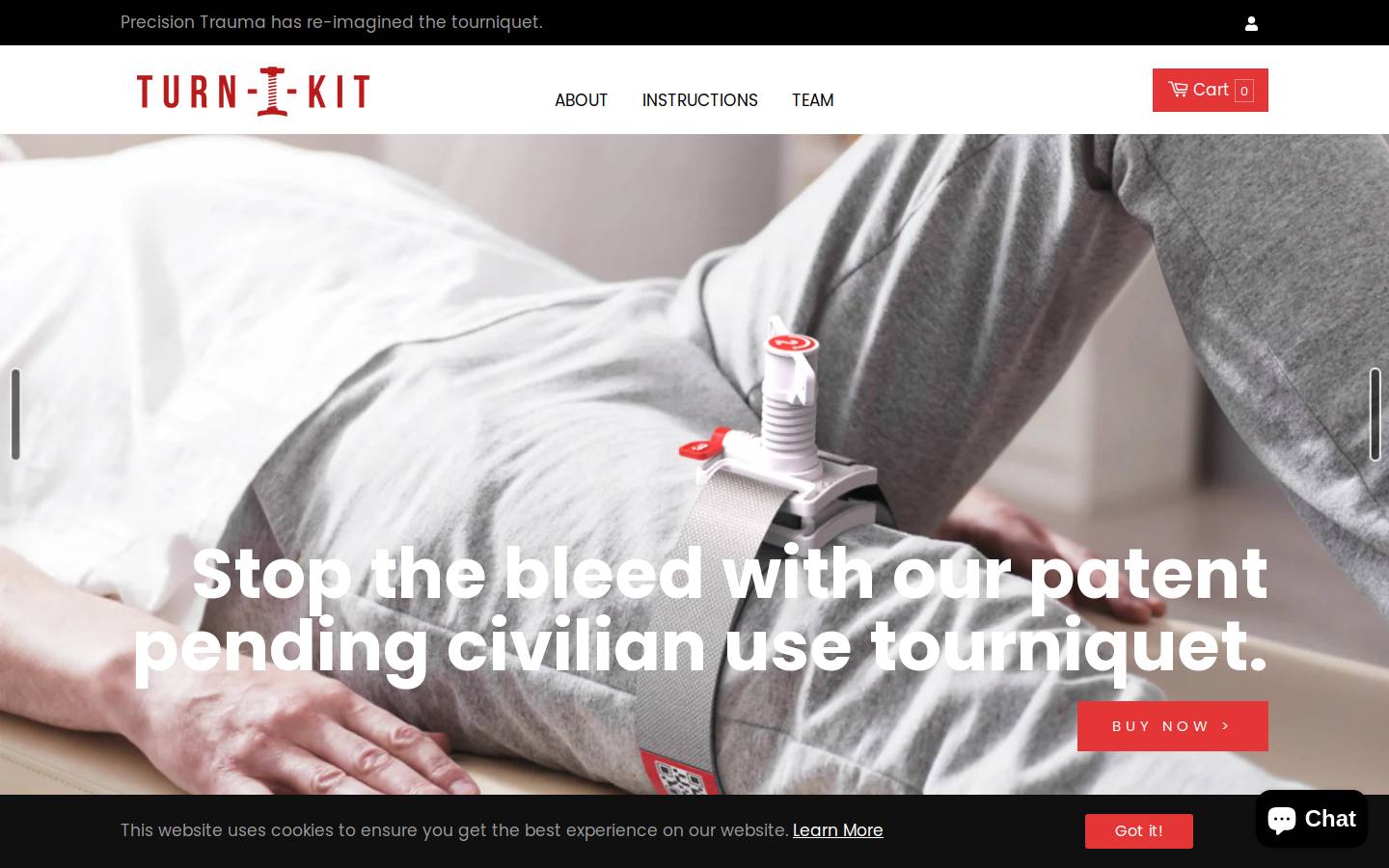 turn-i-kit.com homepage screenshot