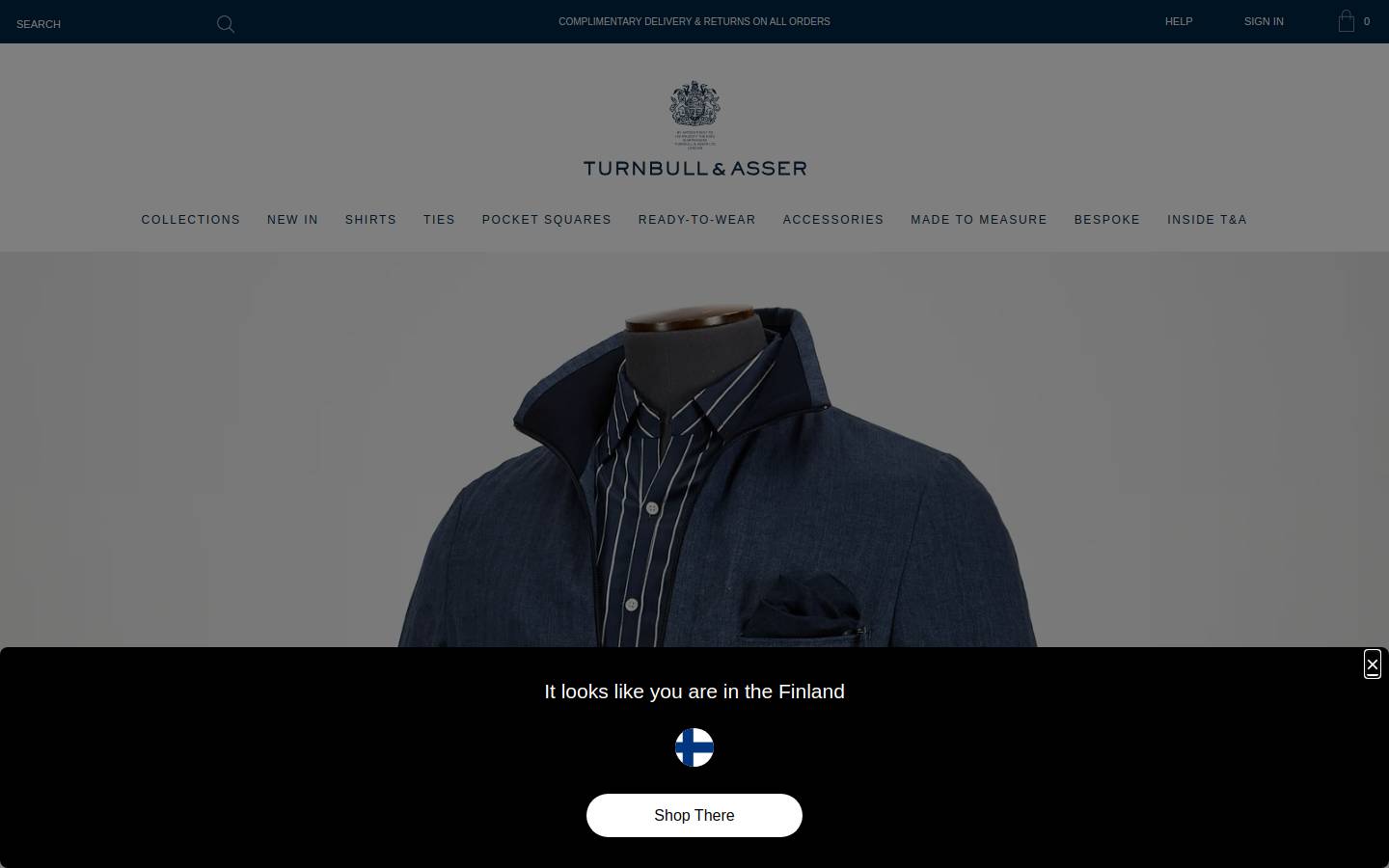 Turnbull & Asser homepage screenshot