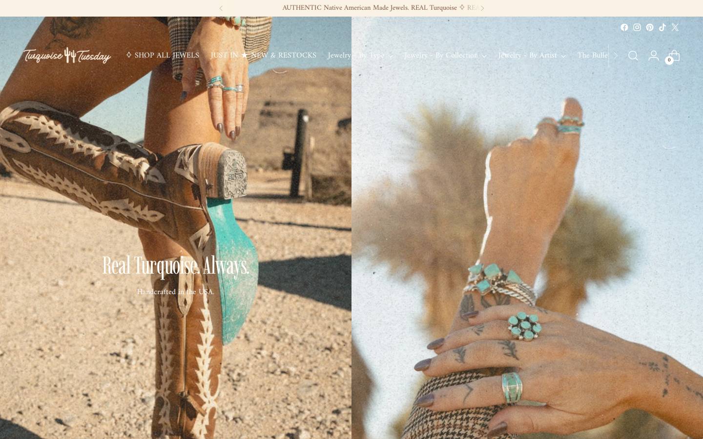 turquoisetuesday.com homepage screenshot