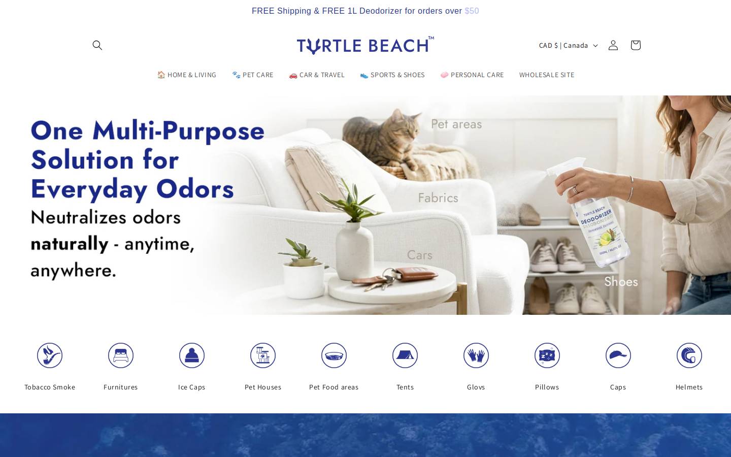 turtlebeachproducts.com homepage screenshot