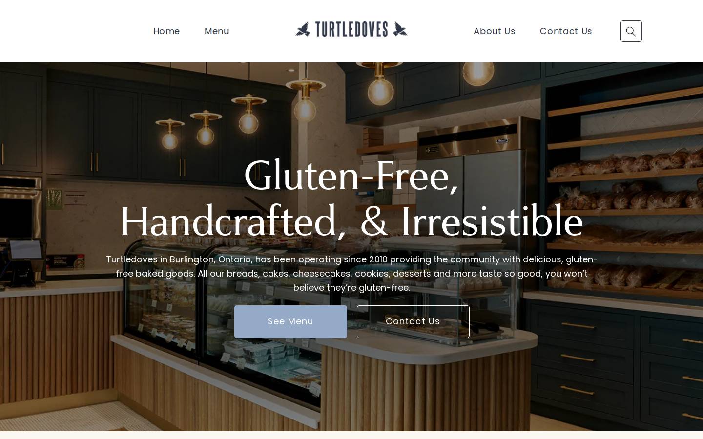 turtledoves.ca homepage screenshot
