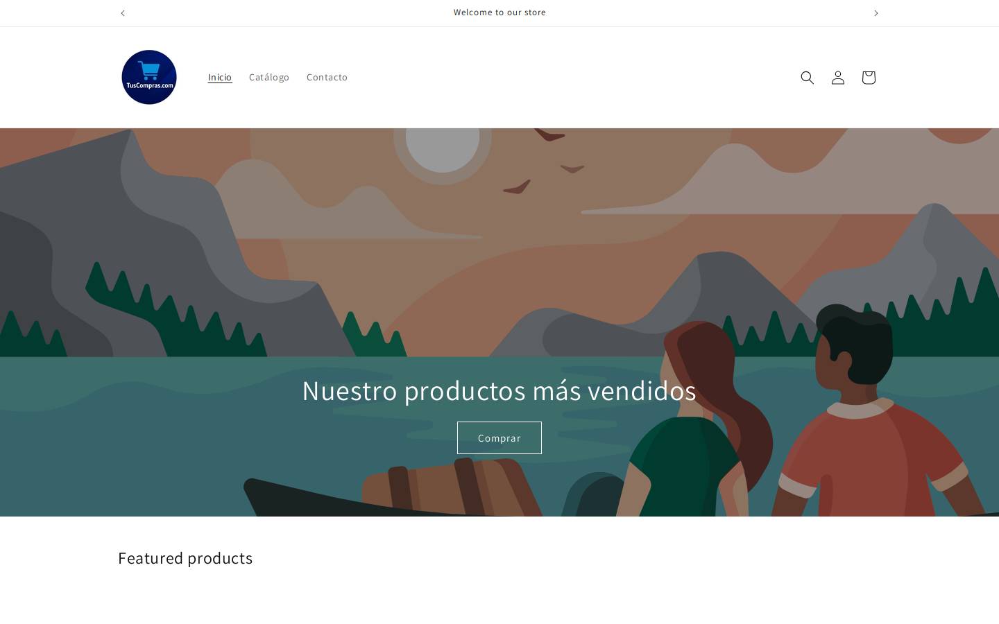 tuscomprasco.com homepage screenshot