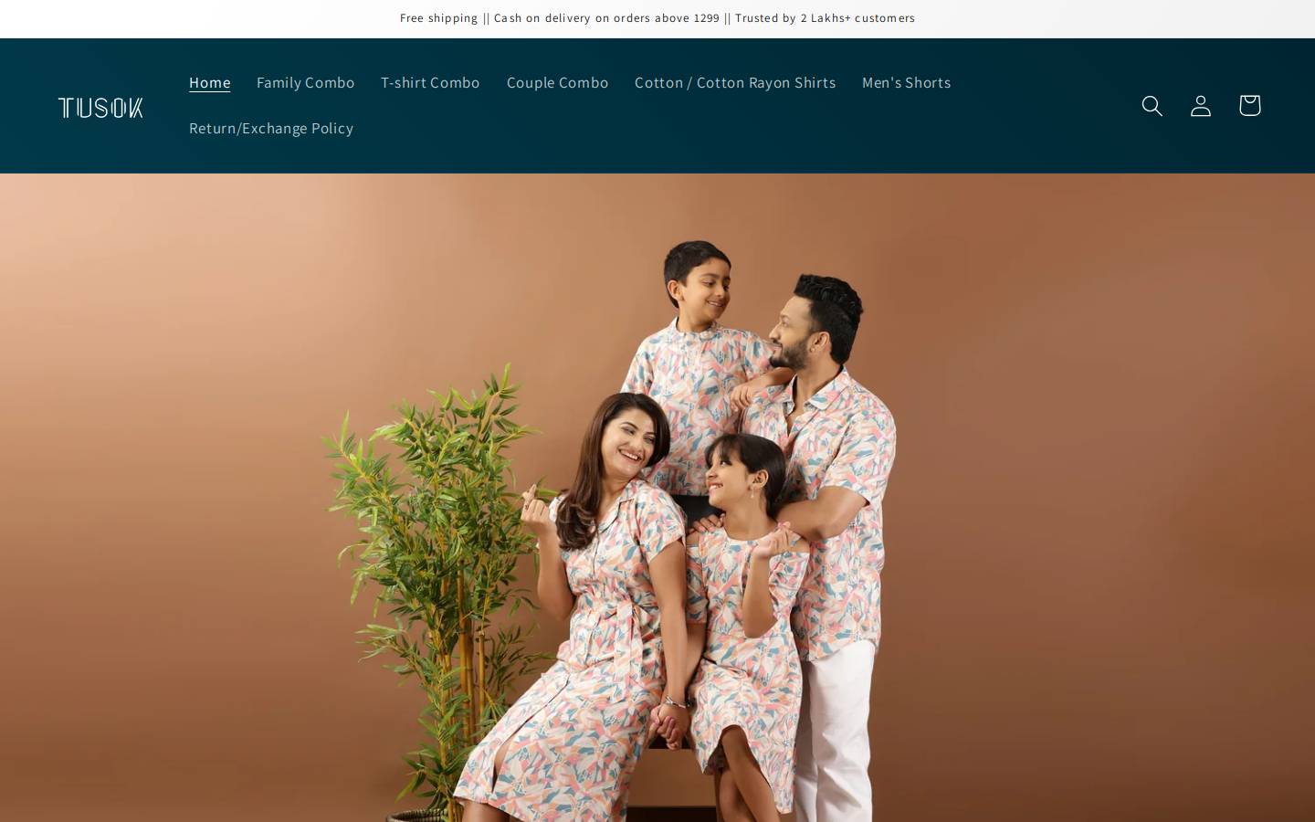 tusokonline.com homepage screenshot