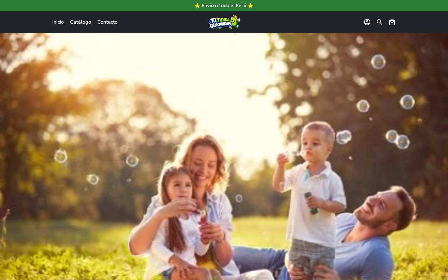tutiendainnovadora.com homepage screenshot