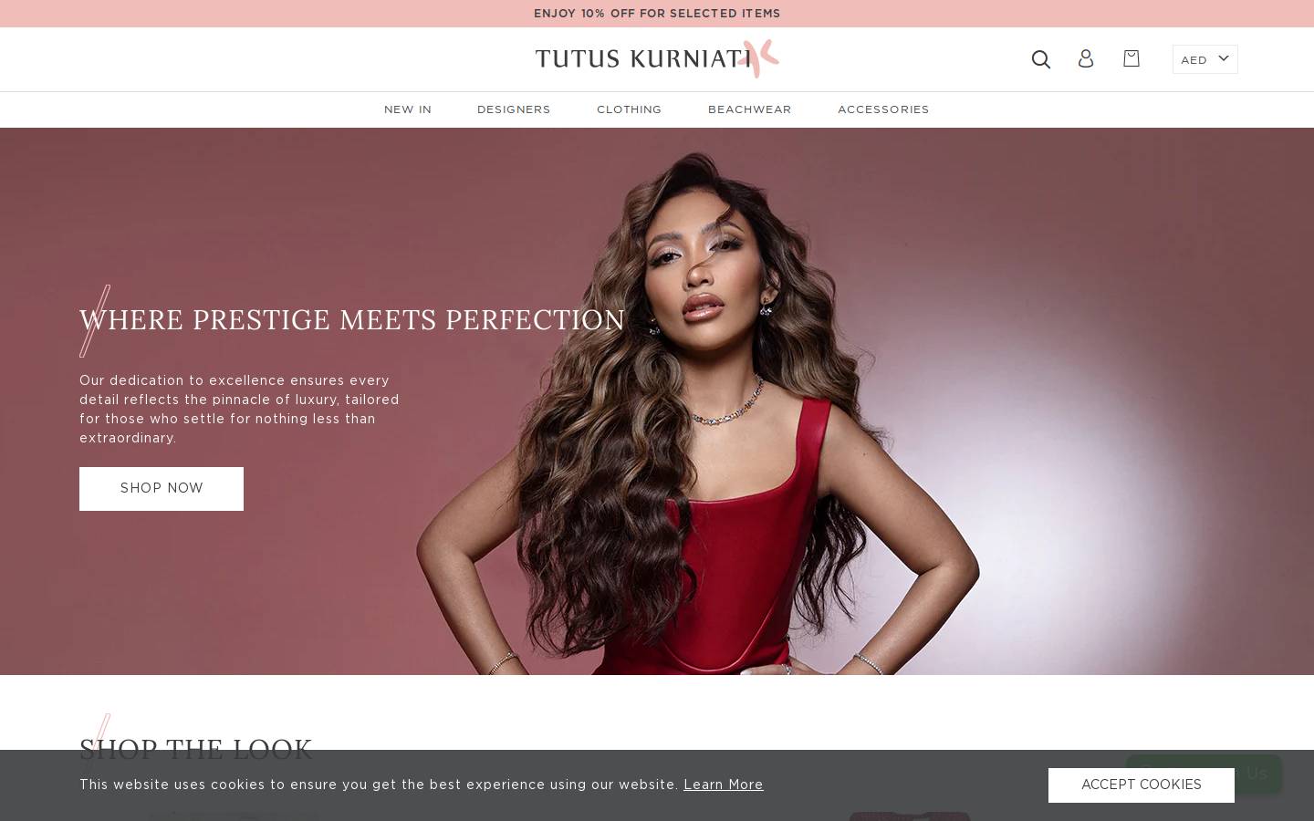 tutuskurniati.com homepage screenshot