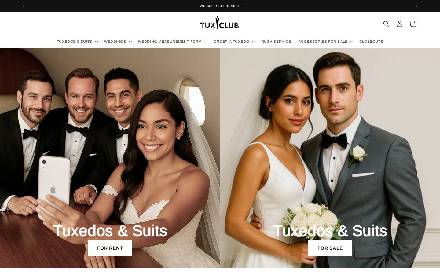 tuxclub.com homepage screenshot