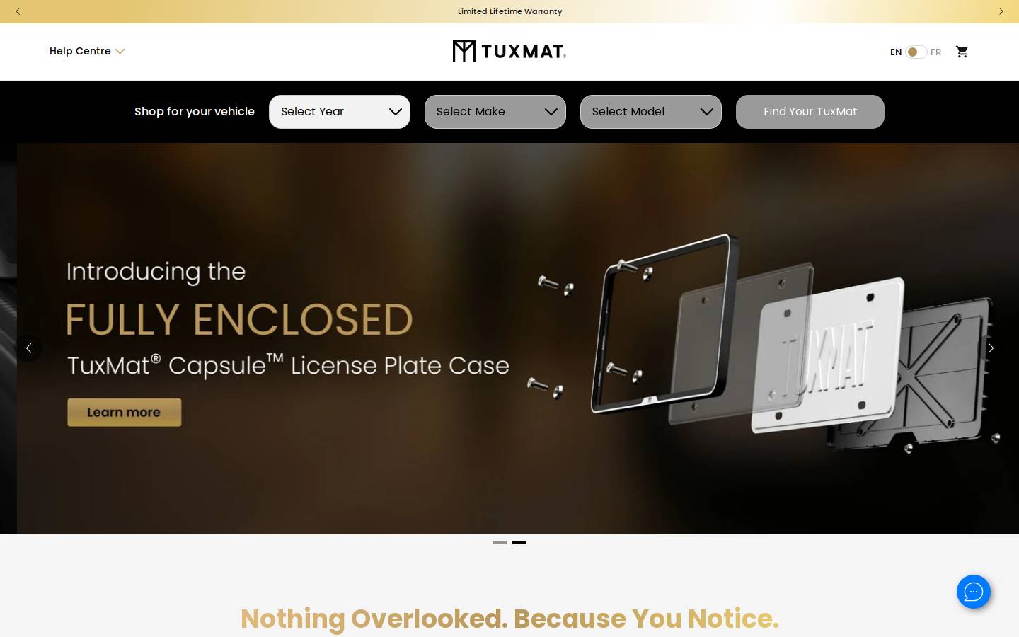 TuxMat homepage screenshot