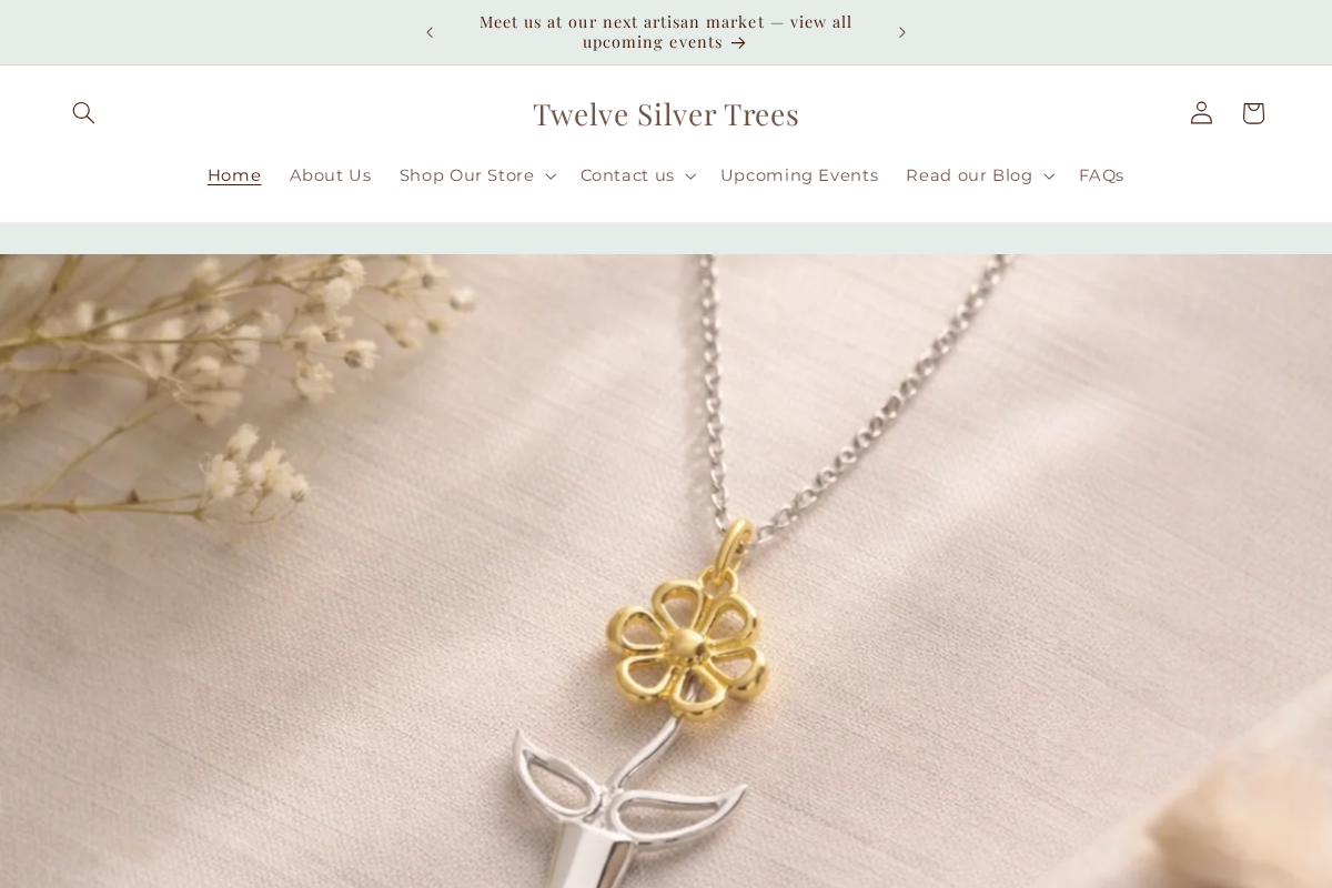 Twelve Silver Trees Ltd homepage screenshot