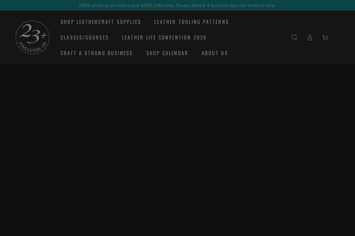twentythreeplus.com homepage screenshot