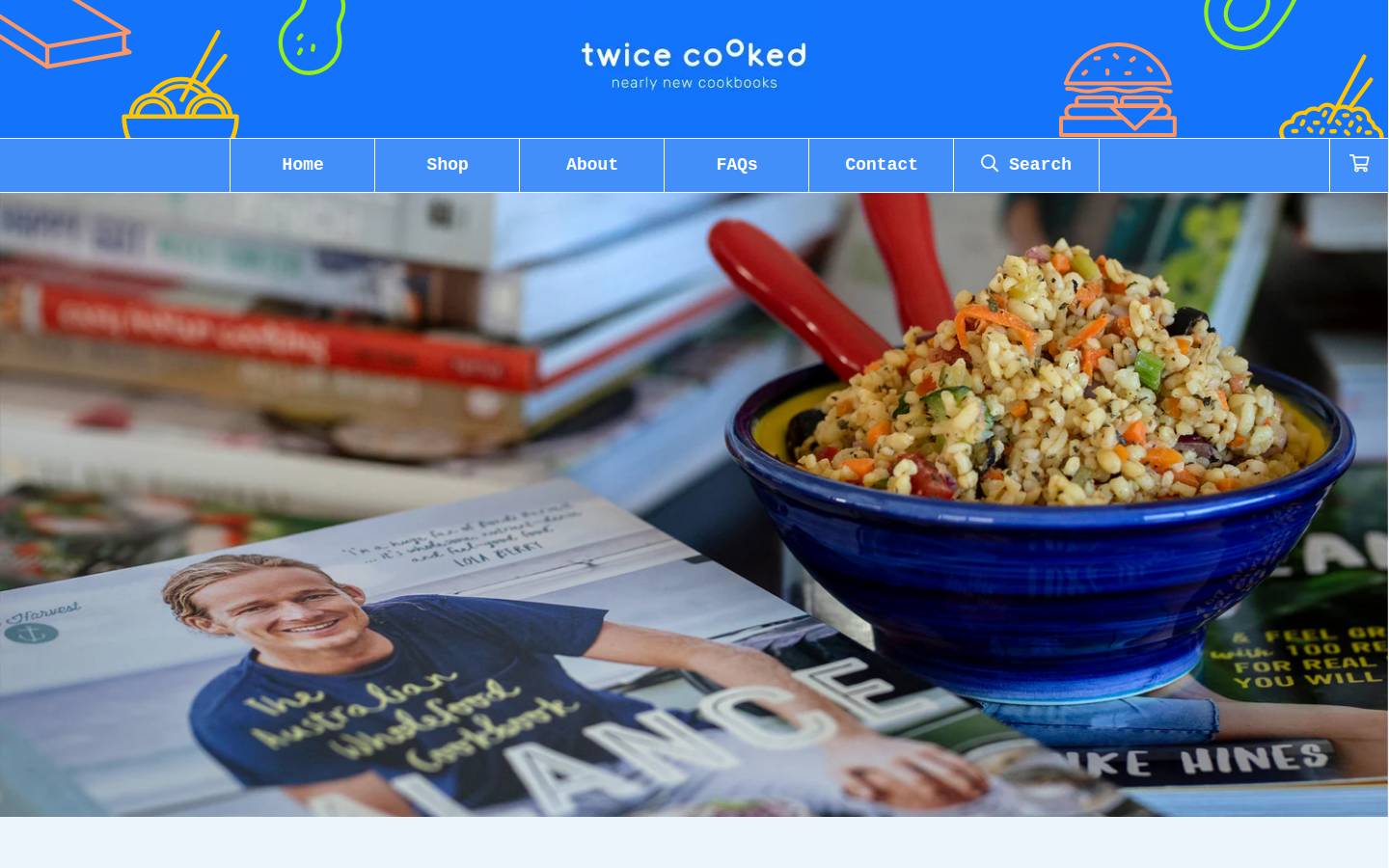 twicecooked.co.nz homepage screenshot