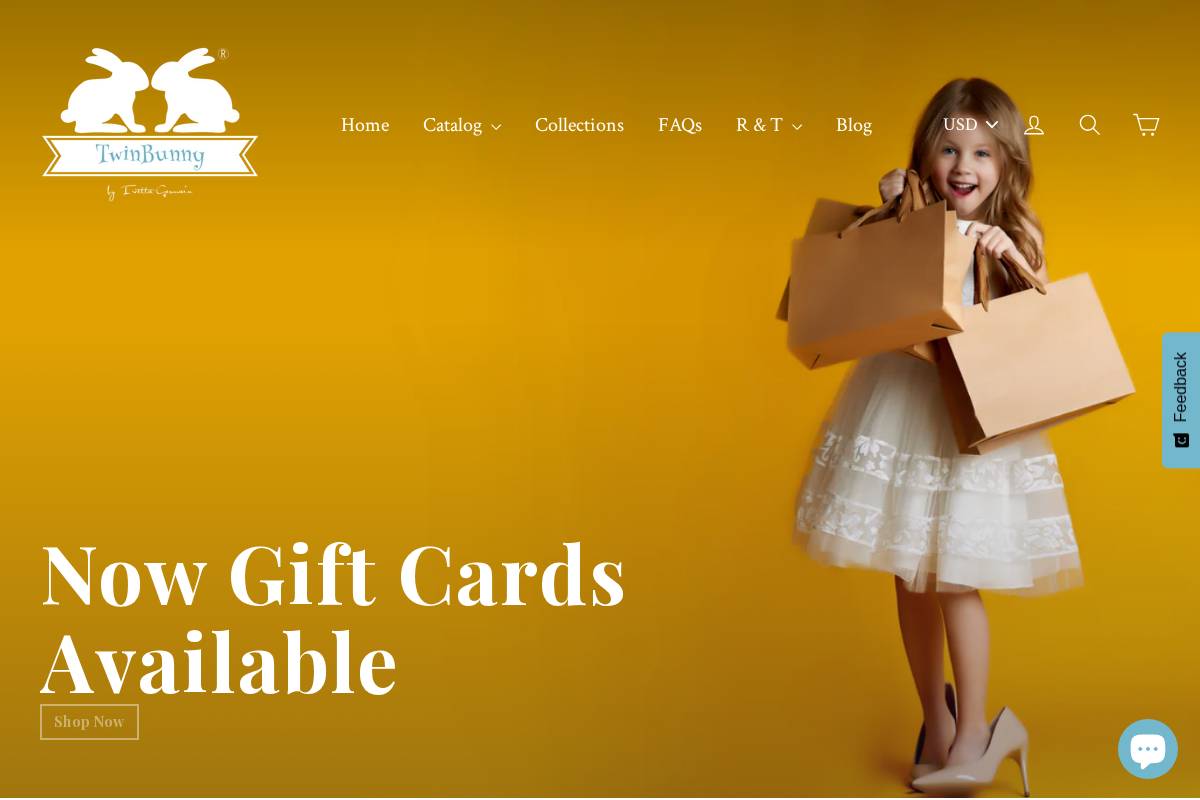 twinbunny.com homepage screenshot