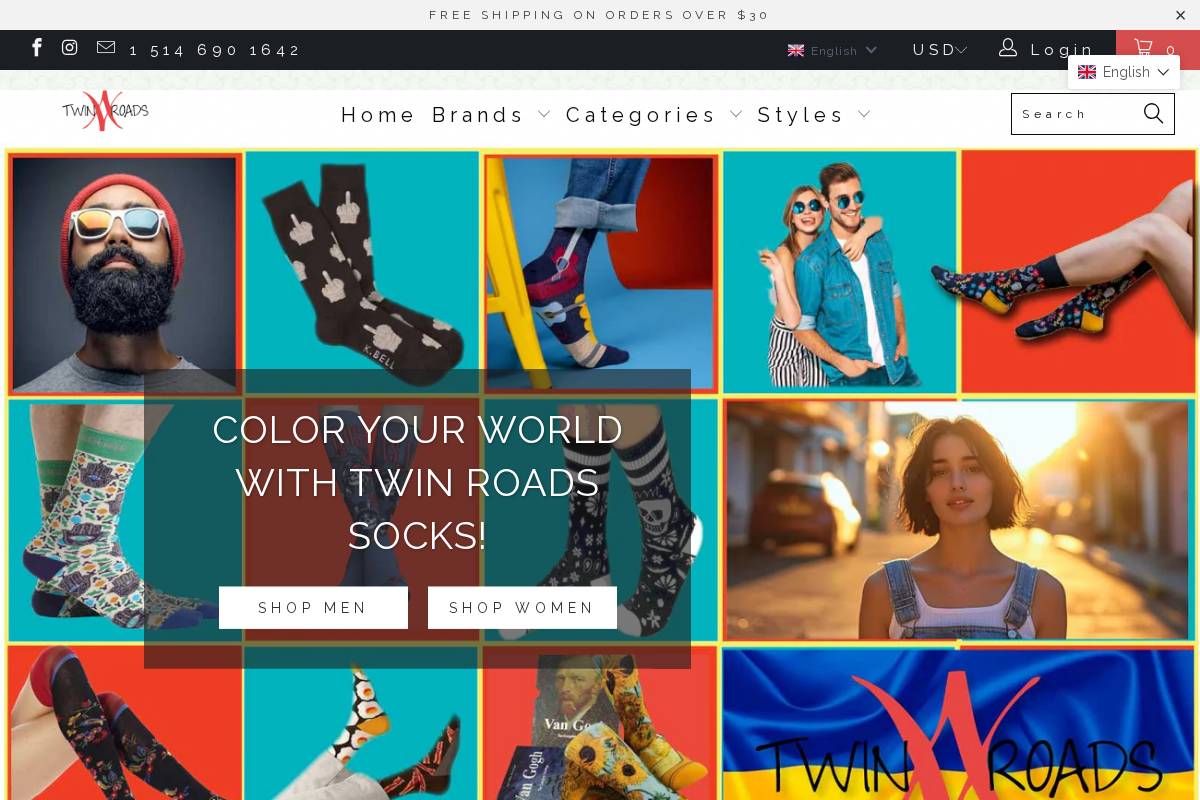 twinroads.com homepage screenshot