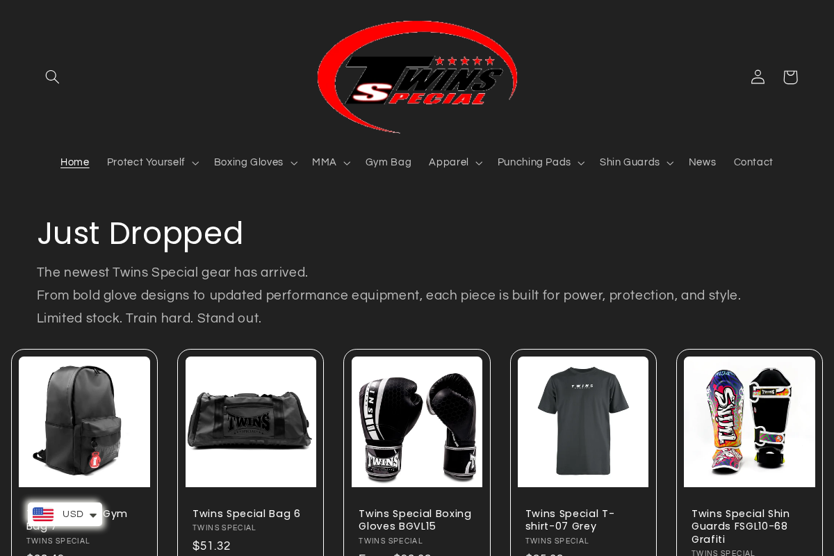 Twinsspecialglove homepage screenshot