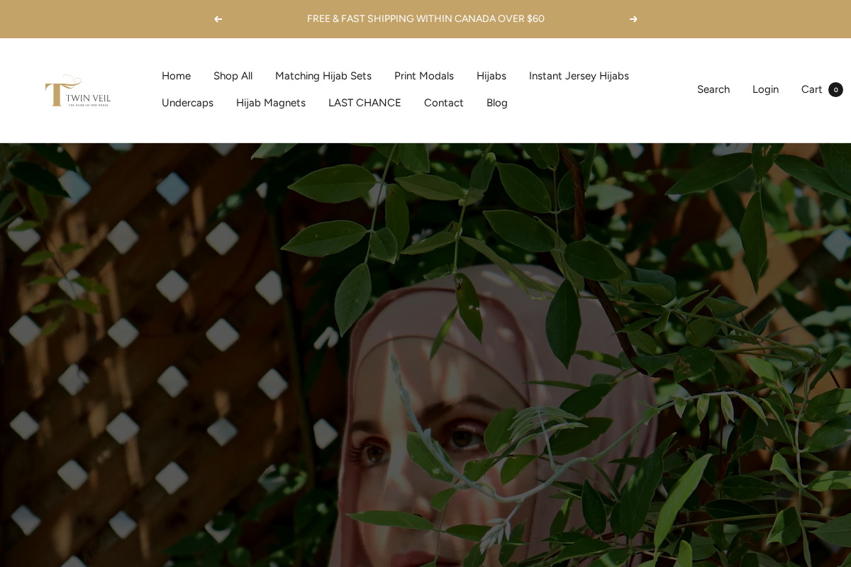 twinveil.com homepage screenshot