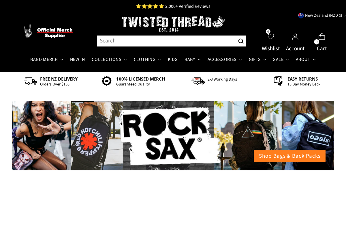 twistedthread.co.nz homepage screenshot