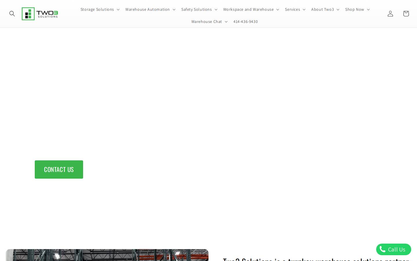 two3solutions.com homepage screenshot
